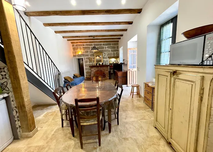 Casa Arena Authentique Maison De Village Avec Piscine Au Coeur De L'alta Rocca - בית נופש