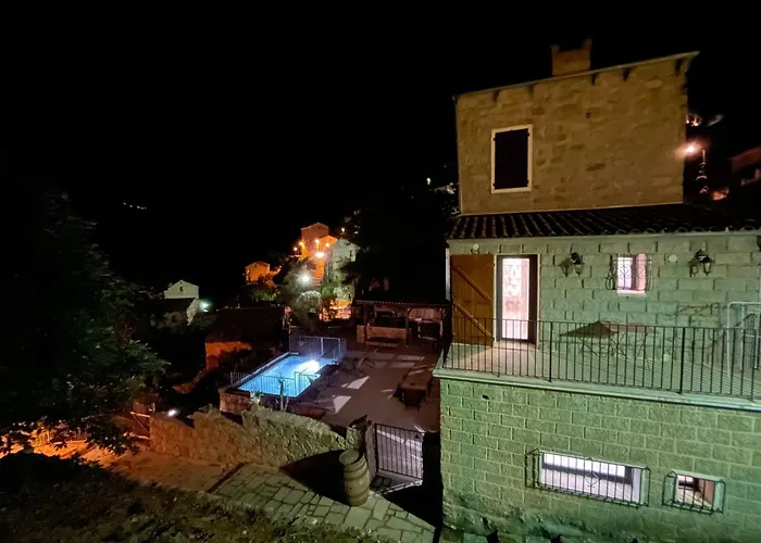 בית נופש Casa Arena Authentique Maison De Village Avec Piscine Au Coeur De L'alta Rocca - Zoza