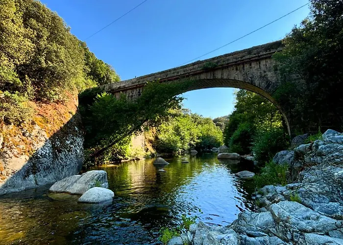 Casa Arena Authentique Maison De Village Avec Piscine Au Coeur De L'alta Rocca - בית נופש