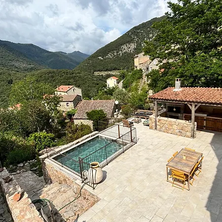 Casa Arena Authentique Maison De Village Avec Piscine Au Coeur De L'alta Rocca - *