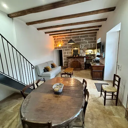 Casa Arena Authentique Maison De Village Avec Piscine Au Coeur De L'alta Rocca - *