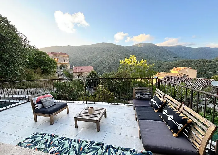 Casa Arena Authentique Maison De Village Avec Piscine Au Coeur De L'alta Rocca - Zoza